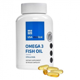 Usa Medical omega 3 fish oil kapszula 60db