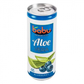 Babu aloe vera üdítőital kék áfonya 240ml