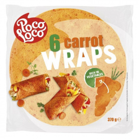 Poco Loco lágy tortilla (répás) 370g