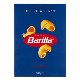 Barilla tészta pipe rigate n.91 500g