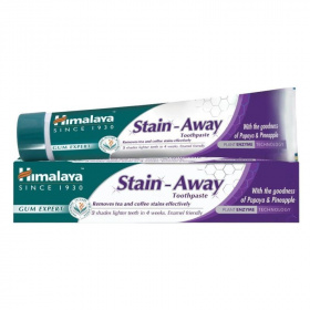 Himalaya Herbals Stain Away folteltávolító fehérítő gyógynövényes fogkrém 75ml