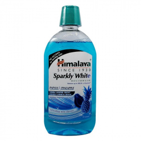 Himalaya sparkly white fogfehérítő szájvíz (gyógynövényes) 450ml