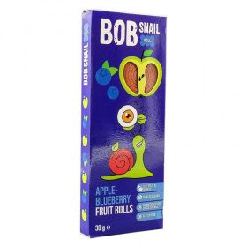 Bob Snail gyümölcstekercs (alma-áfonya) 30g