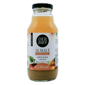 DÉR Juice almalé - őszibarack (80-20%) 330ml