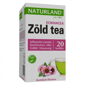 Naturland zöld tea echinaceával filteres (20x2g) 20db