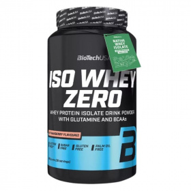 BioTechUSA Iso Whey Zero (eper) tejsavó fehérjepor 908g