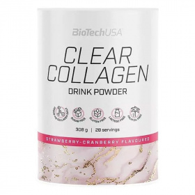 BioTechUSA Clear Collagen italpor (eper-vörösáfonya) 308g