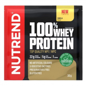 Nutrend 100% whey protein vanilla 30g