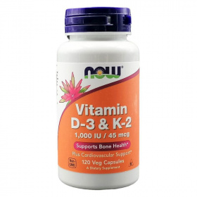 Now d3+k2 vitamin kapszula 120db