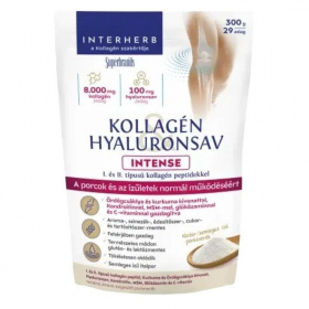 Interherb kollagén&hyaluron porcépítő italpor 300g