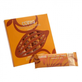 Csinta chocolate thins sárgabarack 5db, 40g