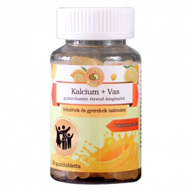 Sun Moon Kalcium+vas gumivitamin 30db