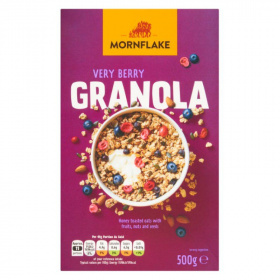 Mornflake granola very berry gyümölcsös 500g