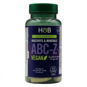 H&B Vegán Multivitamin tabletta 60db