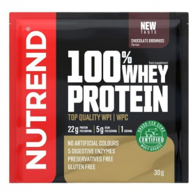 Nutrend 100% whey protein choco brownies 30g