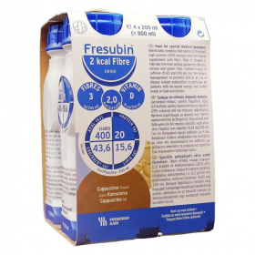 Fresubin 2 Kcal Fibre Drink Cappuccino (4x200ml) 4db