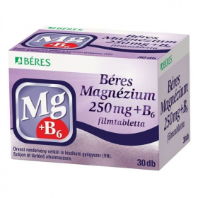 Béres Magnézium+B6 tabletta 10db