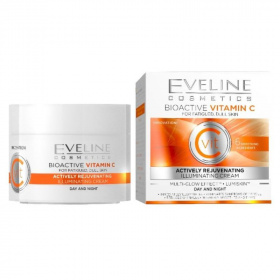 Eveline nature line bioactive c-vitamin tartalmú bőrmegújító nappali és éjszakai arckrém 50ml