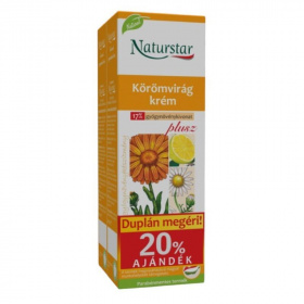 Naturstar körömvirág krém plusz dupla 2x60ml 120ml