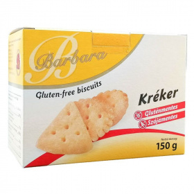 Barbara gluténmentes kréker (sós) 150g