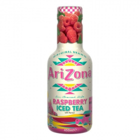 Arizona fekete tea málna 450ml