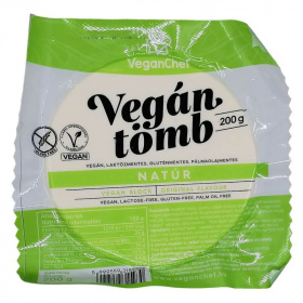 Veganchef vegán tömb (natúr) 200g