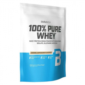 BioTechUSA 100% Pure Whey (karamell-cappuccino) tejsavó fehérjepor 1000g