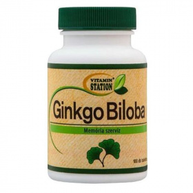 Vitamin Station Ginkgo Biloba tabletta 100db