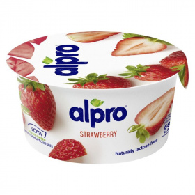 Alpro szójagurt (epres) 150g