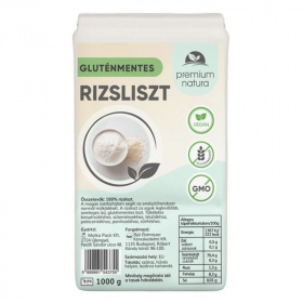 Premium Natura gluténmentes fehér rizsliszt 1000g