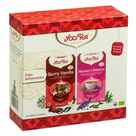 Yogi bio tea édes kényeztetés szett 64g