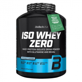 BioTechUSA Iso Whey Zero lactose free (kókusz) tejsavó fehérjepor 2270g