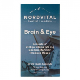 Nordvital Brain and Eye lágyzselatin kapszula 50db