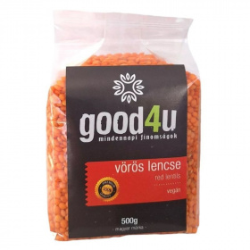 Good4u lencse vörös 500g