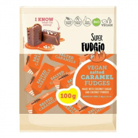 Super fudgio bio vegán karamella sós karamellás 100g