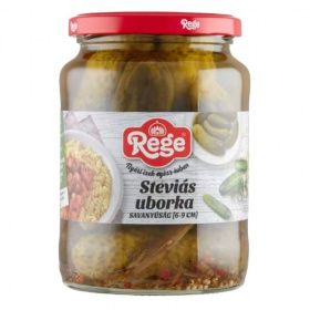 Rege csemegeuborka steviás (6-9cm) 680g